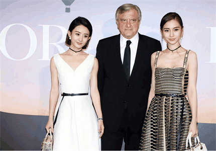 迪奧中國(guó)區(qū)代言人趙麗穎與楊穎