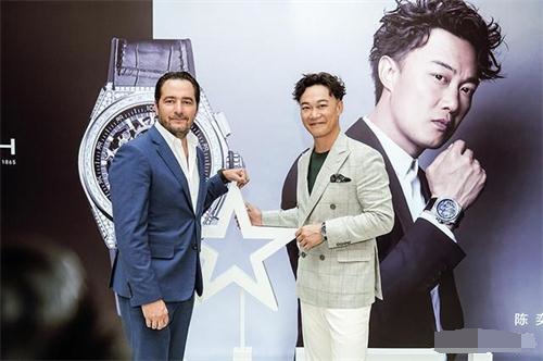 陳奕迅代言真力時(shí)發(fā)布會(huì)現(xiàn)場